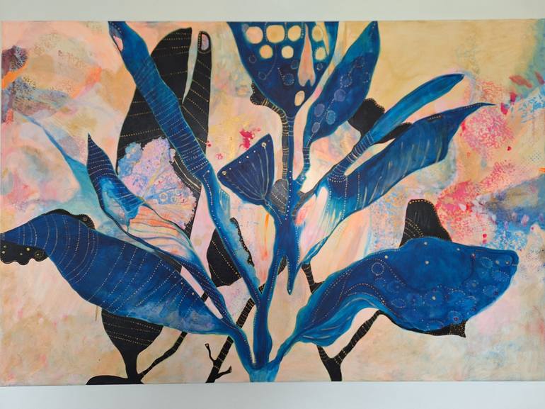 Original Abstract Painting by Izabella Hornung
