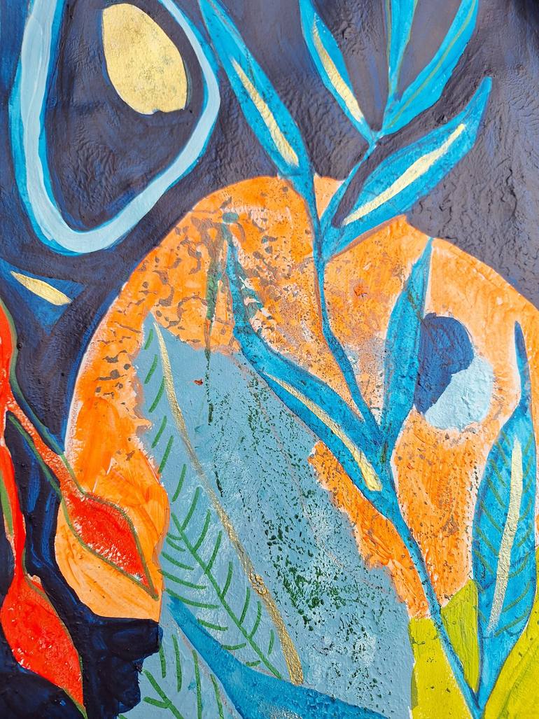 Print of Abstract Expressionism Abstract Painting by Izabella Hornung