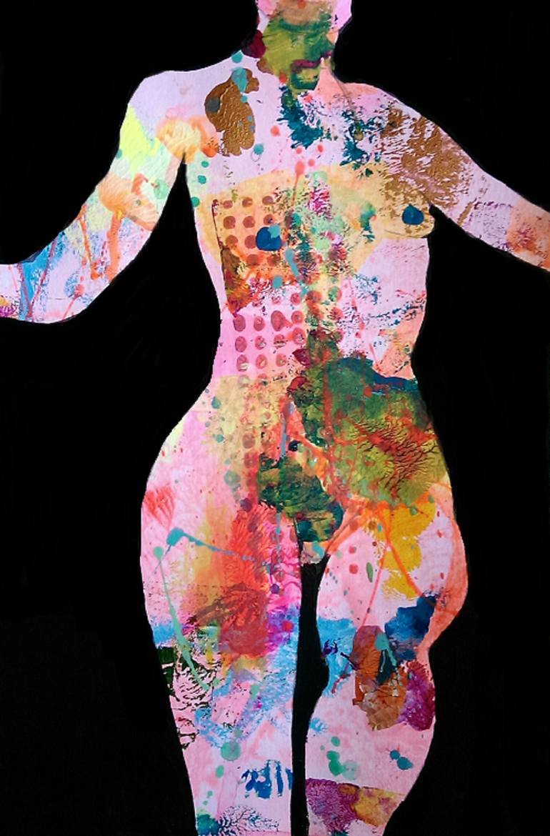 Original Nude Painting by Izabella Hornung