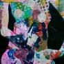 Acrylic painting on paper