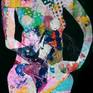 Acrylic painting on paper