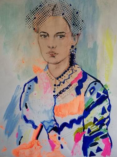 Original Portrait Paintings by Izabella Hornung