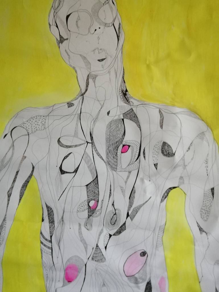 Original Body Painting by Izabella Hornung