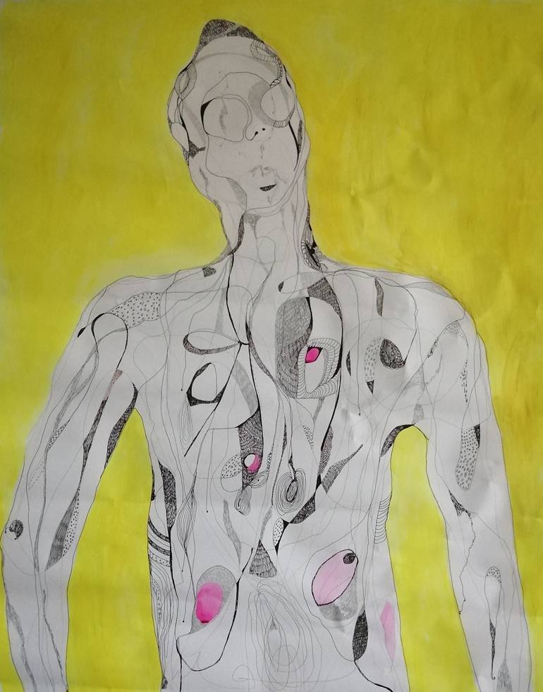 Original Body Painting by Izabella Hornung