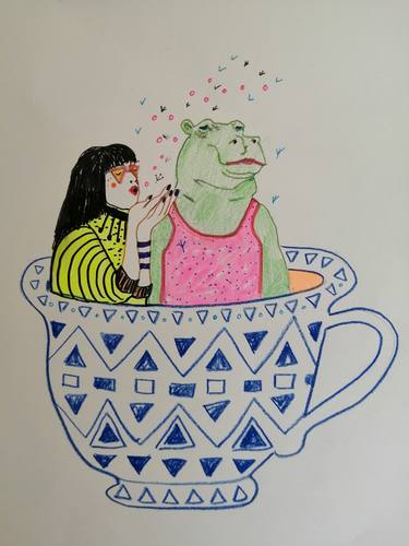 Original Humor Drawings by Izabella Hornung