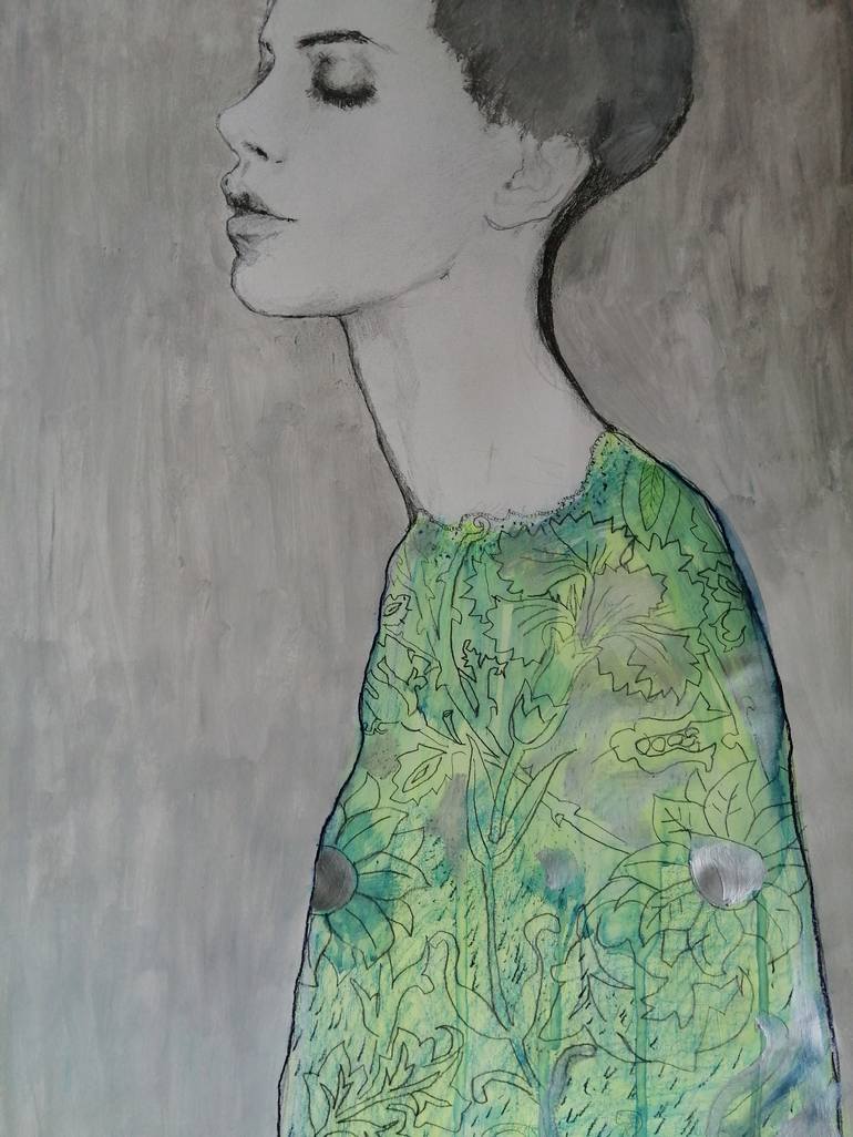 Original Figurative Nature Painting by Izabella Hornung