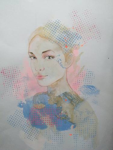 Print of Figurative Portrait Paintings by Izabella Hornung