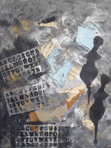 Print of Abstract Mixed Media by Sonja Zeltner