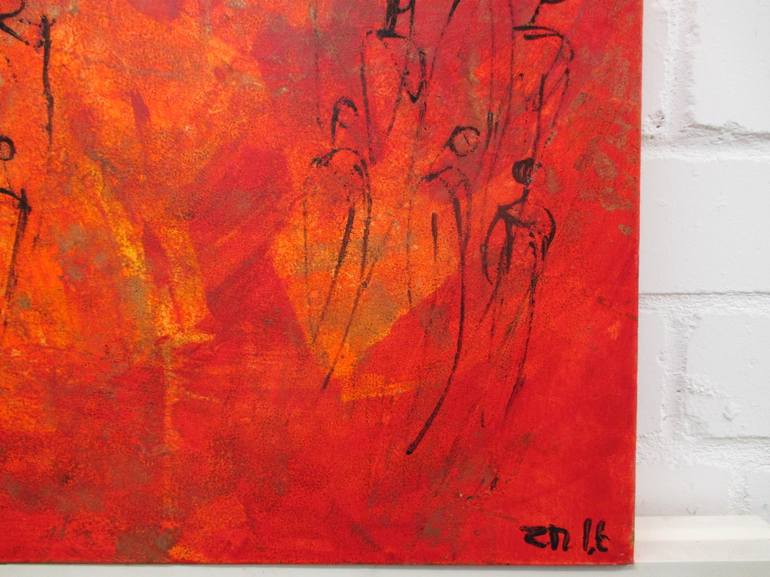 Original Expressionism Abstract Painting by Sonja Zeltner