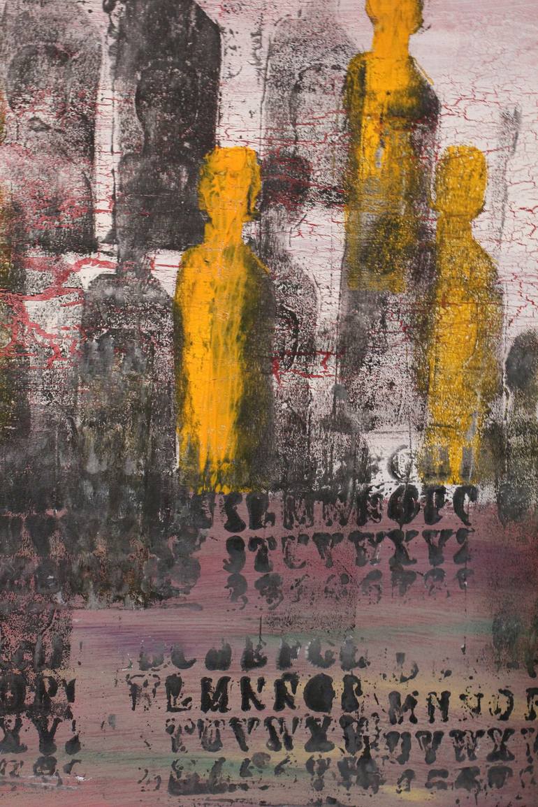 Original Abstract Expressionism Abstract Painting by Sonja Zeltner