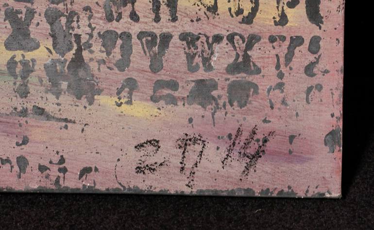 Original Abstract Expressionism Abstract Painting by Sonja Zeltner