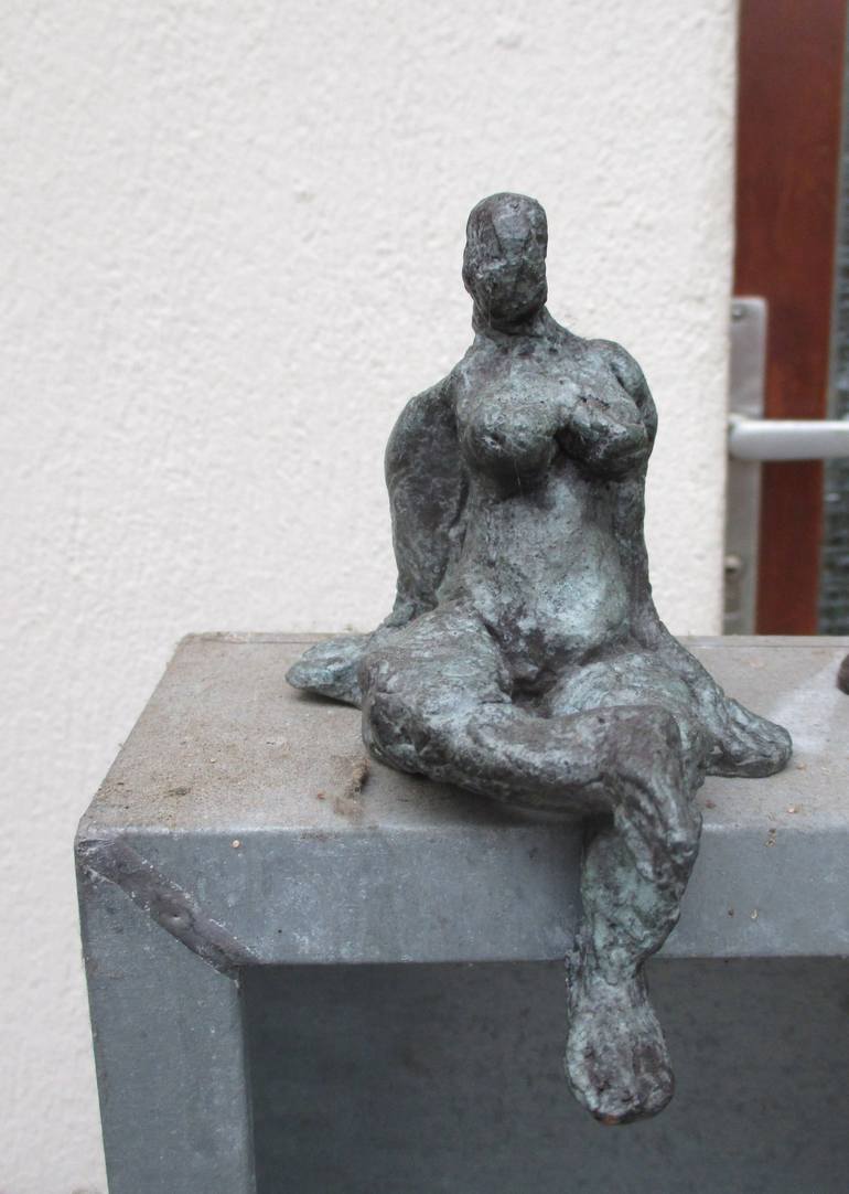 Original Abstract Expressionism Nude Sculpture by Sonja Zeltner