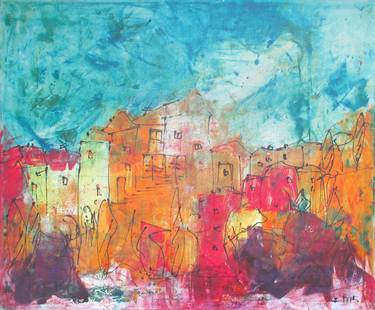 Print of Abstract Landscape Paintings by Sonja Zeltner