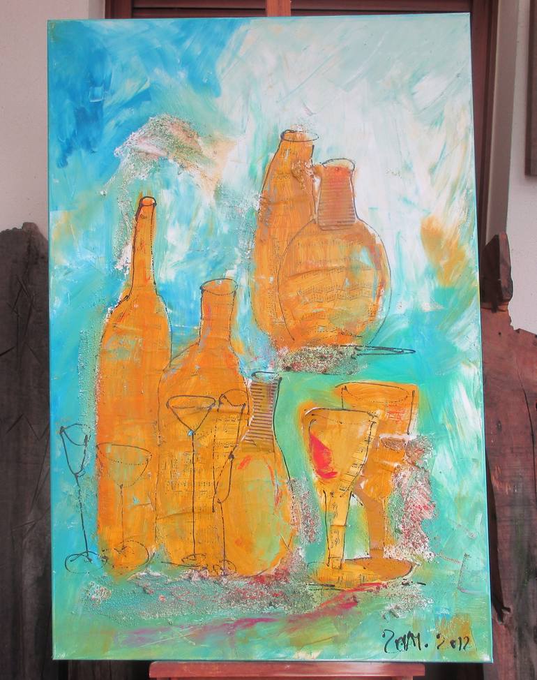 Original Still Life Painting by Sonja Zeltner