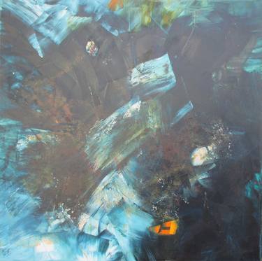Original Abstract Expressionism Abstract Paintings by Sonja Zeltner