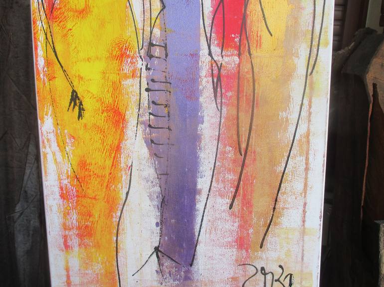 Original Figurative Women Painting by Sonja Zeltner