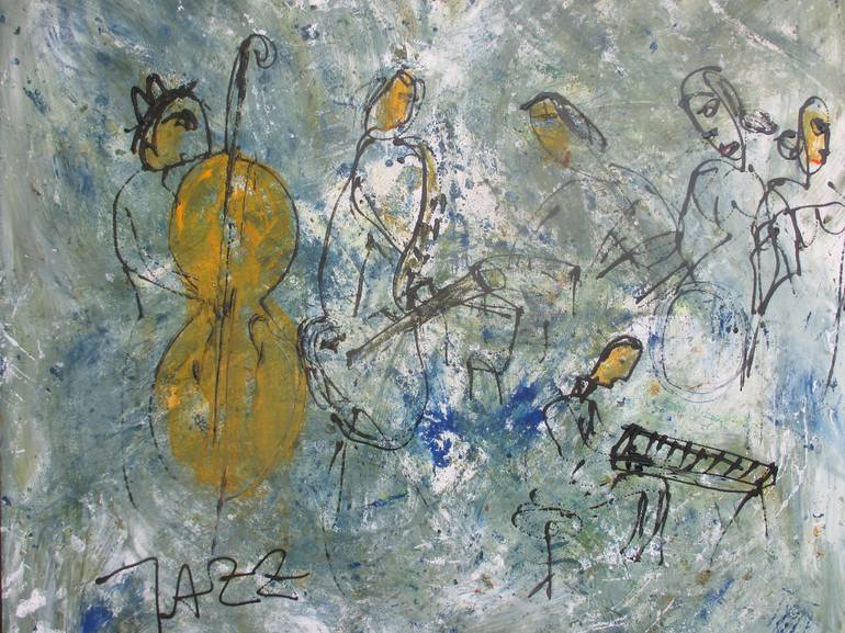 Original Music Painting by Sonja Zeltner