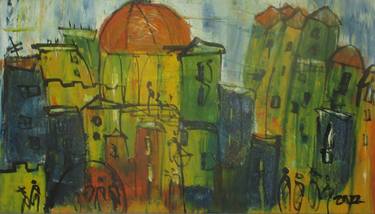 Print of Abstract Expressionism Cities Paintings by Sonja Zeltner
