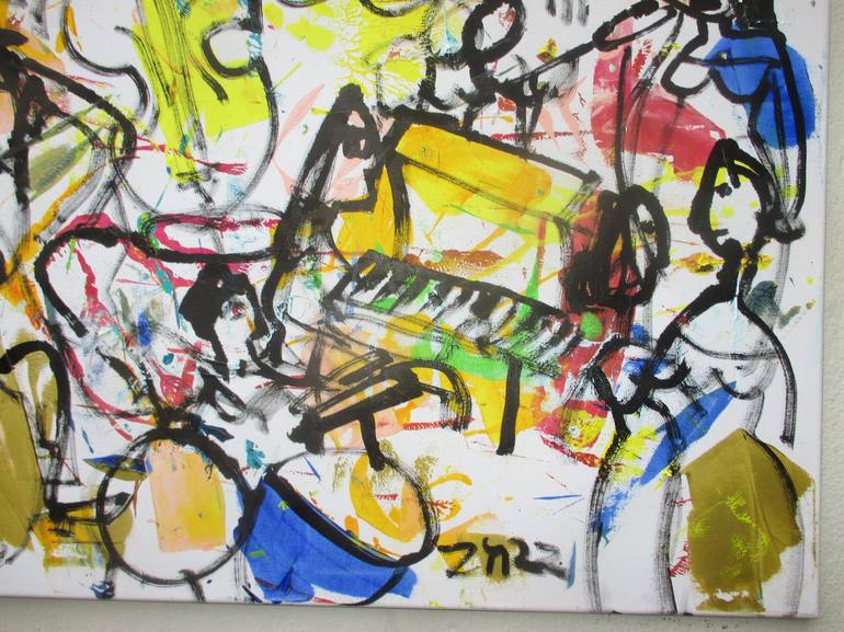 Original Music Painting by Sonja Zeltner