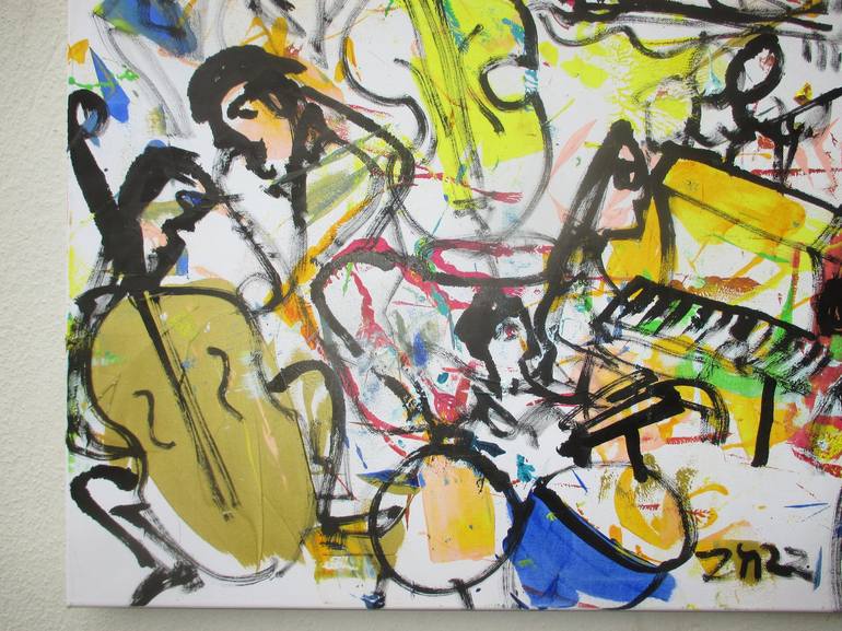 Original Music Painting by Sonja Zeltner