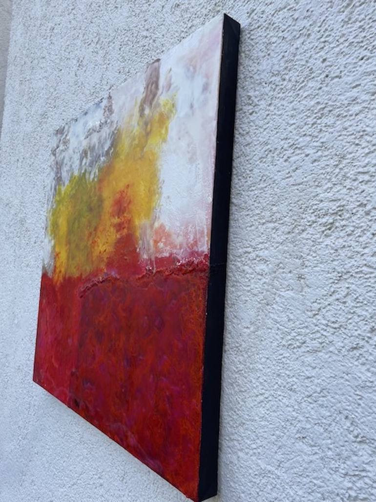 Original Abstract Painting by Mónica de la Rosa Carpizo    Moroka