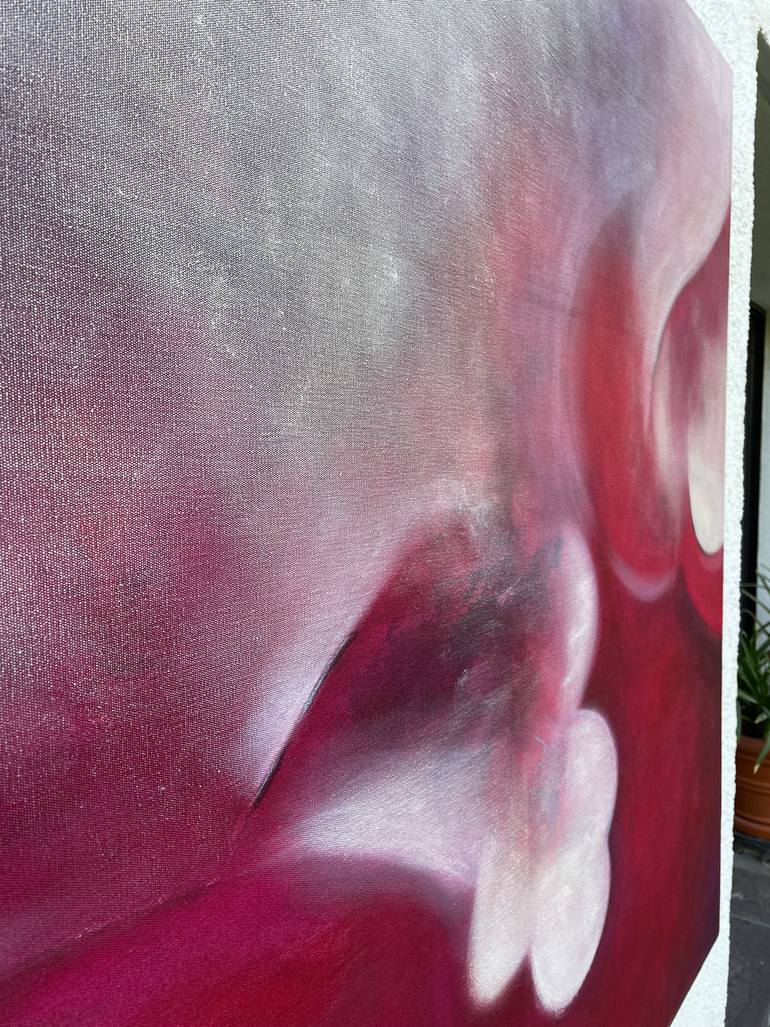 Original Abstract Expressionism Abstract Painting by Mónica De La Rosa Carpizo    Moroka