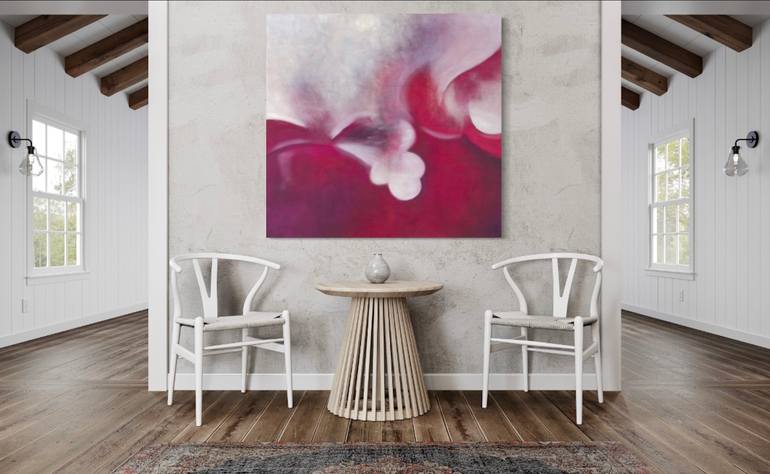 Original Abstract Expressionism Abstract Painting by Mónica De La Rosa Carpizo    Moroka