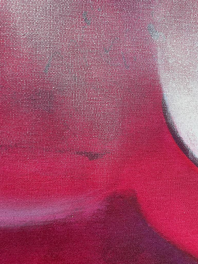 Original Abstract Expressionism Abstract Painting by Mónica De La Rosa Carpizo    Moroka