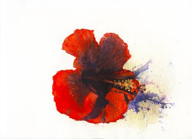 Print of Realism Floral Paintings by Rodney Gee