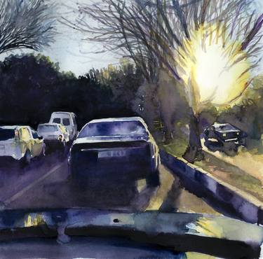 Print of Car Paintings by Rodney Gee