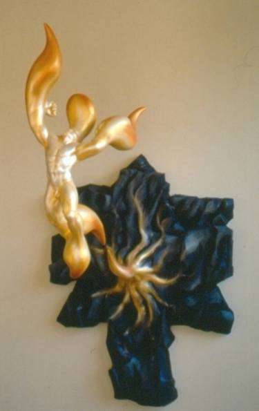Original Figurative Classical mythology Sculpture by Richard Claraval