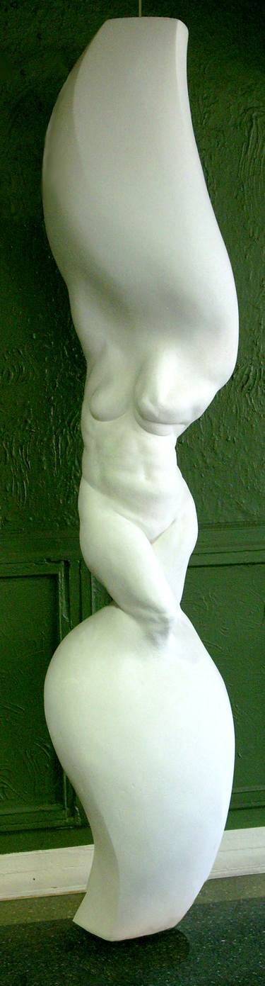 Original Figurative Nude Sculpture by Richard Claraval