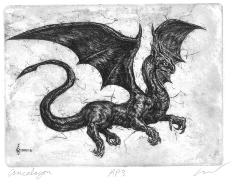 Ancalagon the Black  Dragon design, Painting, Middle earth