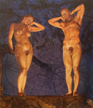 Original Figurative Nude Paintings by Gregory Blanche