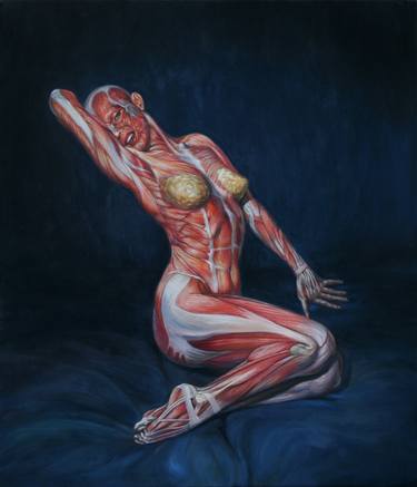Original Figurative Body Paintings by Gregory Blanche