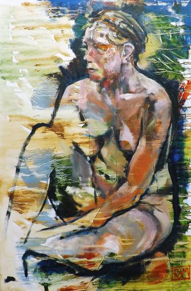 Original Figurative Nude Paintings by Richard Alan Moulton