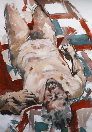 Original Figurative Nude Paintings by Richard Alan Moulton