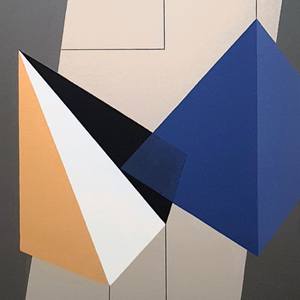 SERIES GEO 32  80x90 centimeters  ACRYLICS ON CANVAS