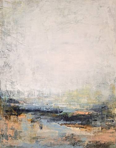 Print of Abstract Seascape Paintings by mariana maia
