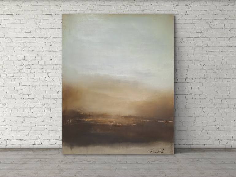 Original Abstract Expressionism Abstract Painting by Mariana Maia