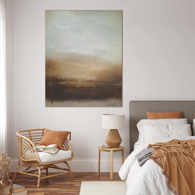 Original Abstract Expressionism Abstract Painting by Mariana Maia