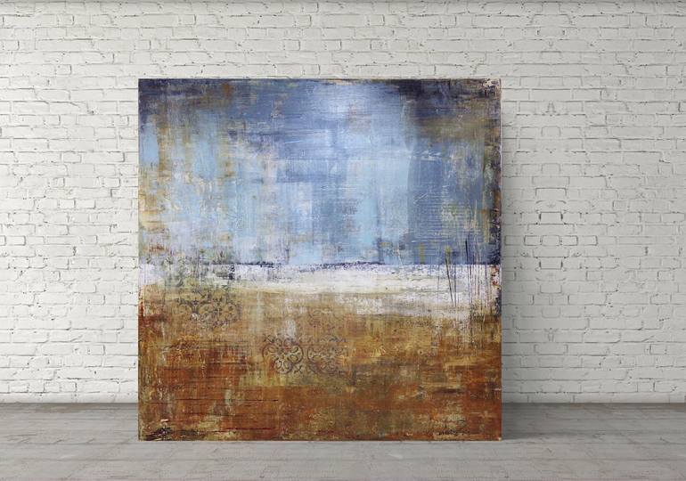 Original Impressionism Abstract Painting by mariana maia