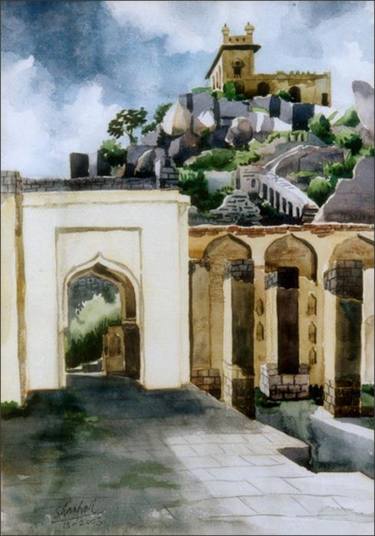 Original Fine Art Landscape Printmaking by Shankar Gaidhane