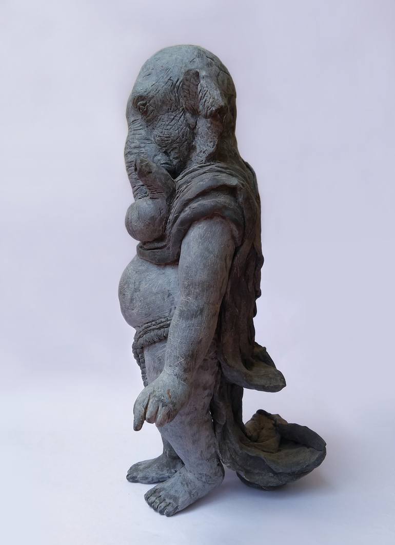 Original Realism Religious Sculpture by Shankar Gaidhane