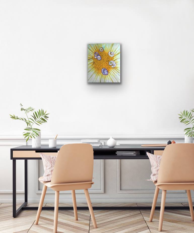 Original Abstract Floral Painting by Susannah Raine