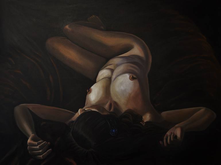 Reclining Nude Painting by Michael McDonald Saatchi