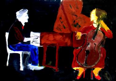 Print of Illustration Music Paintings by Abdalla skandar