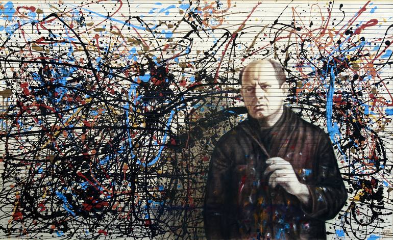 eenheid Bijproduct Poging In the honor to the great art masters through the history-Jackson Pollock  Painting by pavel pop | Saatchi Art