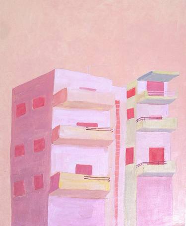 Print of Architecture Paintings by Jared Friedman