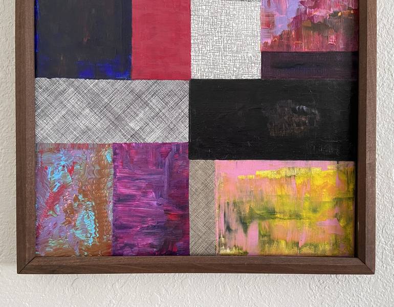 Original Abstract Painting by Lupe Rodarte